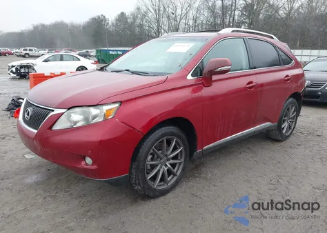 2011 Lexus Rx 350 z USA, uszkodzony, nr VIN 2T2ZK1BA7BC048273